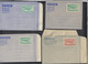 Inde 1950 - Lot De 4 Entiers Postaux Sur Aerogramme. Neufs. Pas Commun...................... (VG) DC-11072 - Unused Stamps