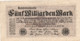 GERMANY - 5 MILLIARDEN MARK 1923 -Wor:P-123b/2, Ros:R-120e - 5 Milliarden Mark