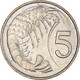 Monnaie, Îles Caïmans, 5 Cents, 1990 - Kaaiman Eilanden