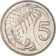 Monnaie, Îles Caïmans, 5 Cents, 1990 - Kaimaninseln
