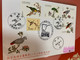 Taiwan Stamp Birds Parrot Postally Used Cover Rare - Lettres & Documents