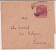 GB - CHYPRE - 1895 - BANDE ENTIER De NICOSIE => CONSUL De BELGIQUE à LARNACA - Cyprus (...-1960)