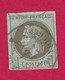 COLONIE GENERALE N°7 CAD PONDICHERY INDE INDIA COTE 200€ TIMBRE BRIEFMARKEN STAMP FRANCE - Napoleon III