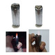 Lighter New Jet Flam Windproof Smoking Cigarettes Working Silver Collectible - Autres & Non Classés