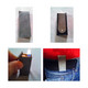 Pocket Lighter Gray NE Clip Cigarette Gaz Butane Smoking Collectible Working - Autres & Non Classés