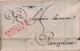 ESPAGNE - ESTELLA - NAVARRE - GRIFFE ROUGE - LETTRE POUR PAMPLONA AVEC TEXTE ET SIGNATURE DE 1808. - ...-1850 Prefilatelia