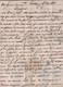 ESPAGNE - ESTELLA - NAVARRE - GRIFFE ROUGE - LETTRE POUR PAMPLONA AVEC TEXTE ET SIGNATURE DE 1808. - ...-1850 Vorphilatelie