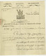 Liege 1795 Vignette DE LIEGE Bouteville Agent National Revolution Franchise - 1794-1814 (Französische Besatzung)
