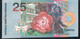 SURINAM  P148 25 GULDEN 2000 UNC. - Surinam