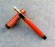 PENNA STILOGRAFICA PARKER DUOFOLD JR.1922 VINTAGE FOUNTAIN PEN RED HARD RUBBER - Stylos