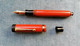 PENNA STILOGRAFICA PARKER DUOFOLD JR.1922 VINTAGE FOUNTAIN PEN RED HARD RUBBER - Stylos