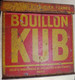 Boite Bouillon KUB - Alcools