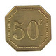 DIVERS - NR02 - Monnaie De Nécessité - 50 Centimes - HOTEL GAMBETTA - Monétaires / De Nécessité
