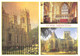 YORK MINSTER, YORK, ENGLAND. USED POSTCARD Ls3 - York