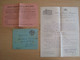 ENVELOPPE + DOCUMENTS LOTERIE ROYALE HONGROISE 1908 - Hojas Completas