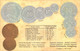 MÜNZEN DER WELT- COINS OF THE WORLD - Prägekarte/ Embossed - Englische Kolonien - Straits Settlements Hongkong - Coins (pictures)