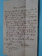 LETTRE De F. WYVEKENS ( Zegel FW ) Bruxelles > ANNO 1857 > Notaire à ANVERS ( Zie/voir Scans ) België ! - Letter Covers