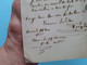 LETTRE De F. WYVEKENS ( Zegel FW ) Bruxelles > ANNO 1857 > Notaire à ANVERS ( Zie/voir Scans ) België ! - Letter Covers