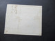 Delcampe - AD Preussen 1868 Teilbrief Stempel Ra3 Aachen Bahnhof Und Roter K2 Prusse Lille Und Ra2 Affranchissement Insuffisant - Briefe U. Dokumente