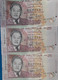 MAURITIUS  , P 49a + 49c , 25 Rupees  , 1999 + 2006 , Almost UNC , Presque Neuf , 4 Notes - Maurice
