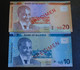NAMIBIA, P 16s + 17s, 10 + 20 Dollars , 2015 , UNC Neuf , SPECIMEN, 2 Notes The Only Ones On Delcampe - Namibie