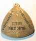 Médaille Commémorative En Forme De Mediator Du Chanteur Et Guitariste "Otis Redding 9 Septembre 1941/10 Dècembre 1967" - Professionnels / De Société
