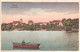PREETZ Bei Kiel Holstein Panorama Am Kirchsee Mit Ruderboot Color Belebt 13.8.1925 Gelaufen - Preetz