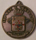 ITALY "The 151-st SASSARI Infantry Regiment" Old Military Silver Plated Brass Medal / 32 Mm 13 G / Nice - Autres & Non Classés