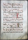 Very Rare Large Elephant Folio Vellum Sheet. Out Of An Antiphonary Manuscript From The 15th Century. / Seltene - Teatro & Script