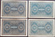 GERMANY- 50 REICHSMARK 1919  P-66  Circ - Diverse Serie Reihe 1,2,3,4 - 50 Mark