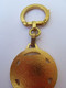 Carburant /Porte-clé Métallique Doré  /ANTAR /AUGIS Lyon /Bronze Coulé Embouti Cloisonné émaillé/Vers 1960-70   POC446 - Key-rings