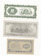 Billet , Asie , Billets Funéraires , HELL BANK NOTE , 2 Scans,  LOT DE 3 BILLETS - Ficción & Especímenes