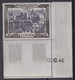 1949 - POSTE AERIENNE - COIN DATE YVERT N° 29 ** MNH (GOMME TRES LEGEREMENT ALTEREE) - COTE = 165 EUR. - 1927-1959 Postfris