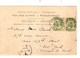 SP783/ TP 53 (2) S/CP Dinant Obl. Jodoigne 19/7/1902 > New York US C. D'arrivées - Rural Post