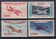 1954 - POSTE AERIENNE - YVERT N° 30/33 * MH (ADHERENCES SUR LA GOMME) - COTE Pour * = 200 EUR. - 1927-1959 Ungebraucht