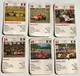 6 Mini-cartes F1 Course De Voitures Kaimann Alpine A 442 March 773 Osella PA5 Renault Martini MK22 - Automobile - F1