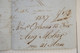 AZ20 OUTREMER COLONIES   BELLE LETTRE RARE 1847 NEW ORLEANS POUR BORDEAU  PAR STEAMER + BON AFFR. - …-1845 Prephilately