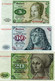 Lotto - Germany Federal Republic - 5,10,20 MARK 1977-80 -  XF+++  P-30,31,32 - Collections