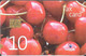 -CARTE-PUCE-SUISSE01-2002-10-FRUITS SUISSE-CERISES-T BE-RARE - Lebensmittel