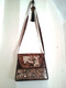 Delcampe - Antique Egyptian Pharaonic Bag Purse Embossed Design Genuine Leather Decoration - Leather Goods 