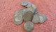 5 WW1 British Pennies 1914-1918 - 1914-18