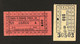 2 Bilhetes CAPICUA Carris E Camionete LISBOA / ALMADA (Setubal) Set 2 Vtg Ticket RADAR / PALINDROME Portugal - Europa