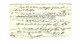 SAINTES 1839  DECES EN MER à Bord Du Vapeur LE PAPIN  Louis Annauttat 1838 LETTRE SIGN.MALLE DEMARCHES  MARINE ROCHEFORT - Documents Historiques