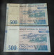 RWANDA ,  P 23 ,  500 Francs , 1994 , F + Almost UNC , TB + Presque Neuf - Rwanda