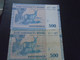 RWANDA ,  P 23 ,  500 Francs , 1994 , F + Almost UNC , TB + Presque Neuf - Rwanda