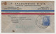TRANSATLANTIC AIR SERVICE VIA CLIPPER 1950 EQUATEUR ECUADOR Air Mail Cover FRANCE Bordeaux Correo Aereo - Aerei