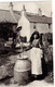 Channel Islands  , Postcard No 211 - Butter Making--LL  (LOUIS LEVY ) Not Postally Used ,white Back, Black And White - Other & Unclassified