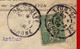 -  TIMBRE PERFORE  .C.M.F. / SEMEUSE 15 Ct  Sur LETTRE à ENTÊTE  De La MUTUELLE DE FRANCE ET DES COLONIES -- - Lettres & Documents