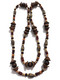 Vintage Ethnic Berber Handmade African Niger Tuareg Necklace Wood Tribal Jewelry - Halsketten