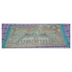 Delcampe - Antique Carpet Peacock Shaggy Woven Tablecloth Colorful Wall Rug Original Tapestry 113x50 - Tappeti & Tappezzeria